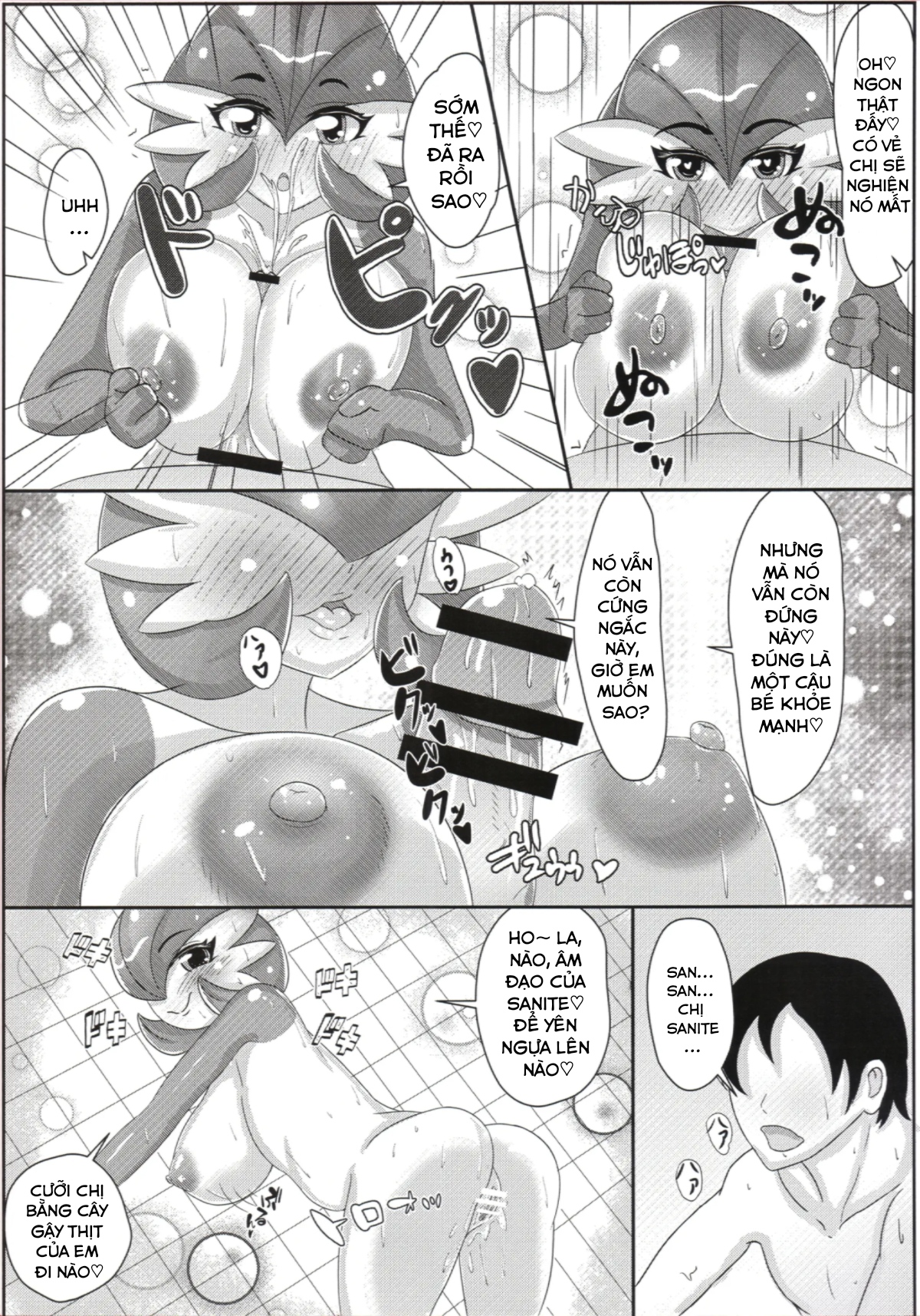 Đọc truyện hentai Tiến lên nào chị em siêu năng lực - Oneshot