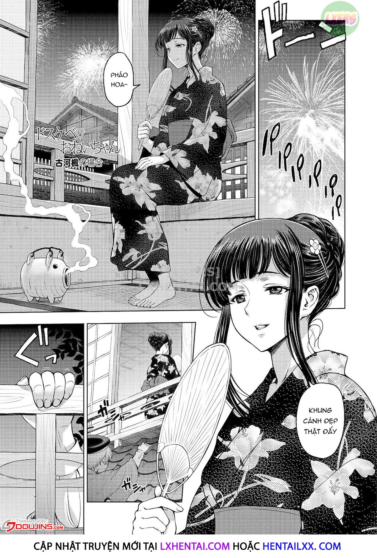 Đọc truyện hentai Chị gái siêu dâm đãng - Chap 7