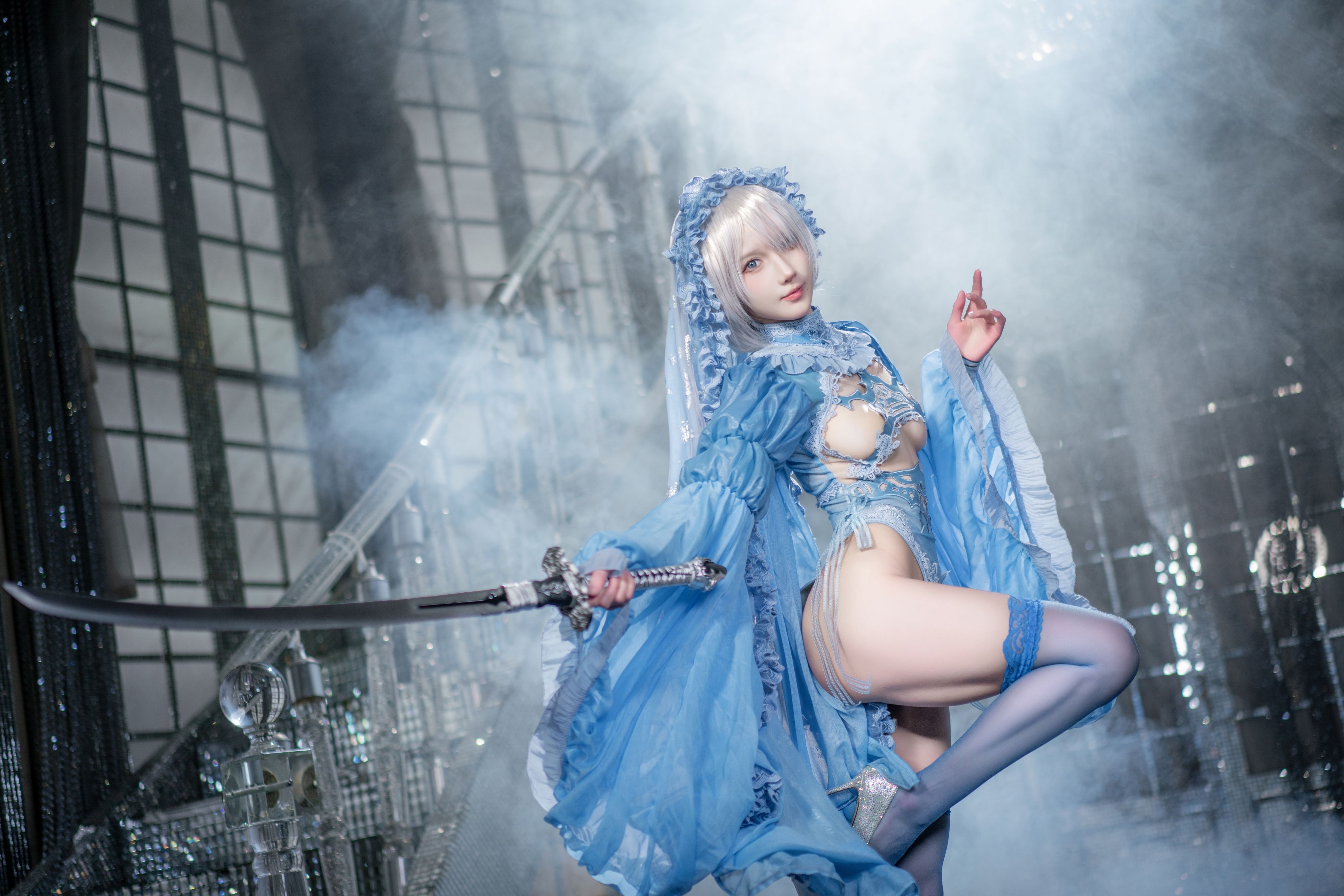 Đọc truyện hentai Tuyển tập Albums siêu phẩm Cosplay - Chap 11 - Abao-ice and snow