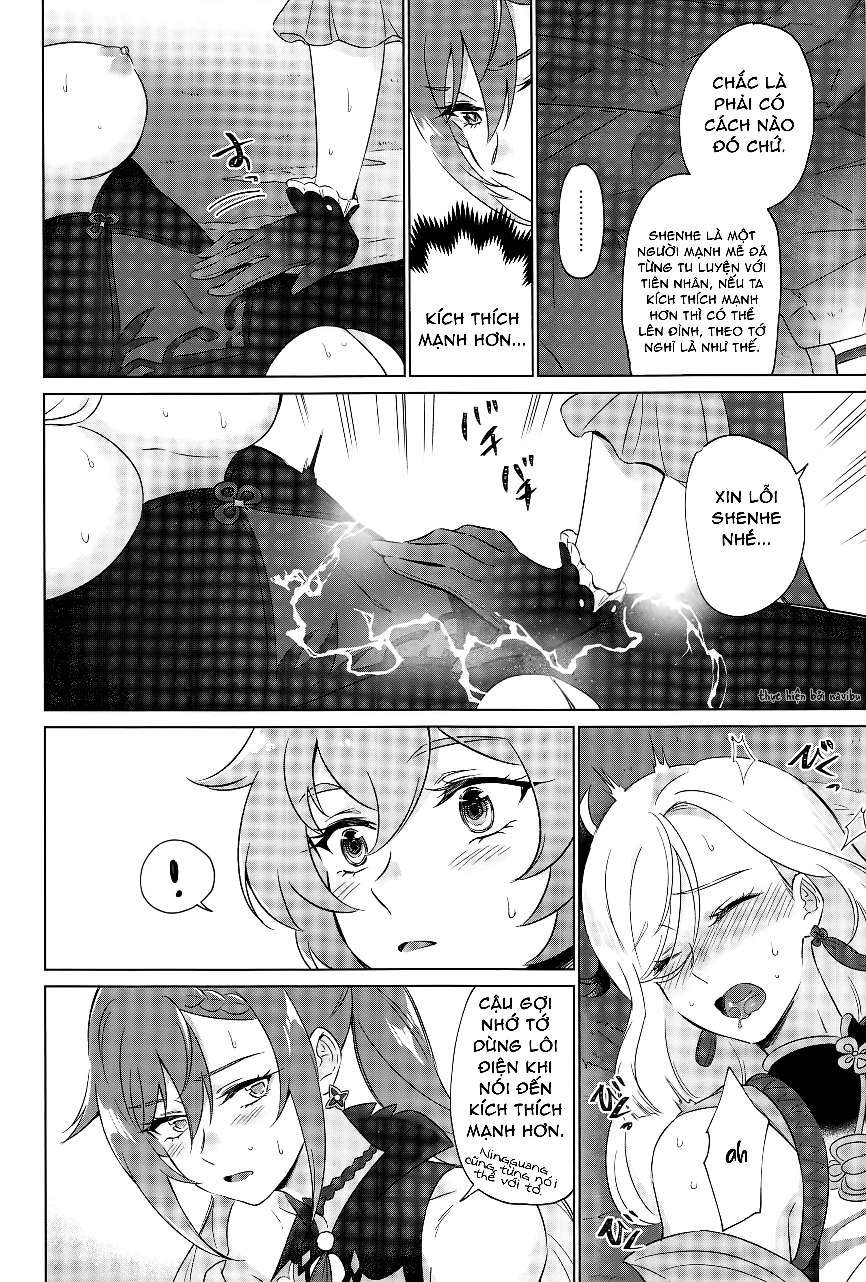 Đọc truyện hentai Nghiệm pháp tình dục kiểu Liyue - Chap 2