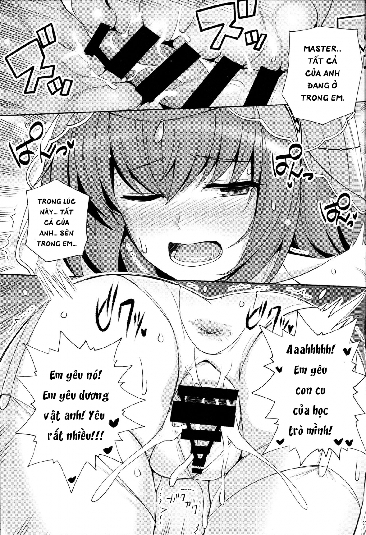 Đọc truyện hentai Shishou o Haramaseru made Derarenai Simulator - Chap 2