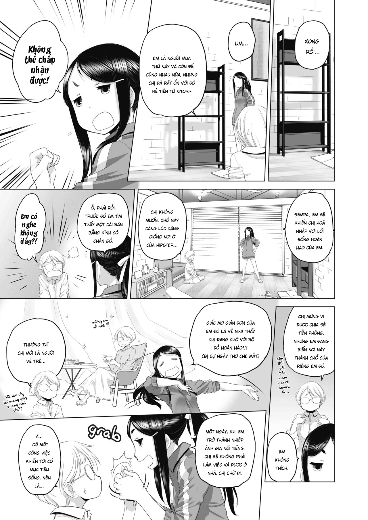 Đọc truyện hentai Tae-chan to Jimiko-san - Chap 1