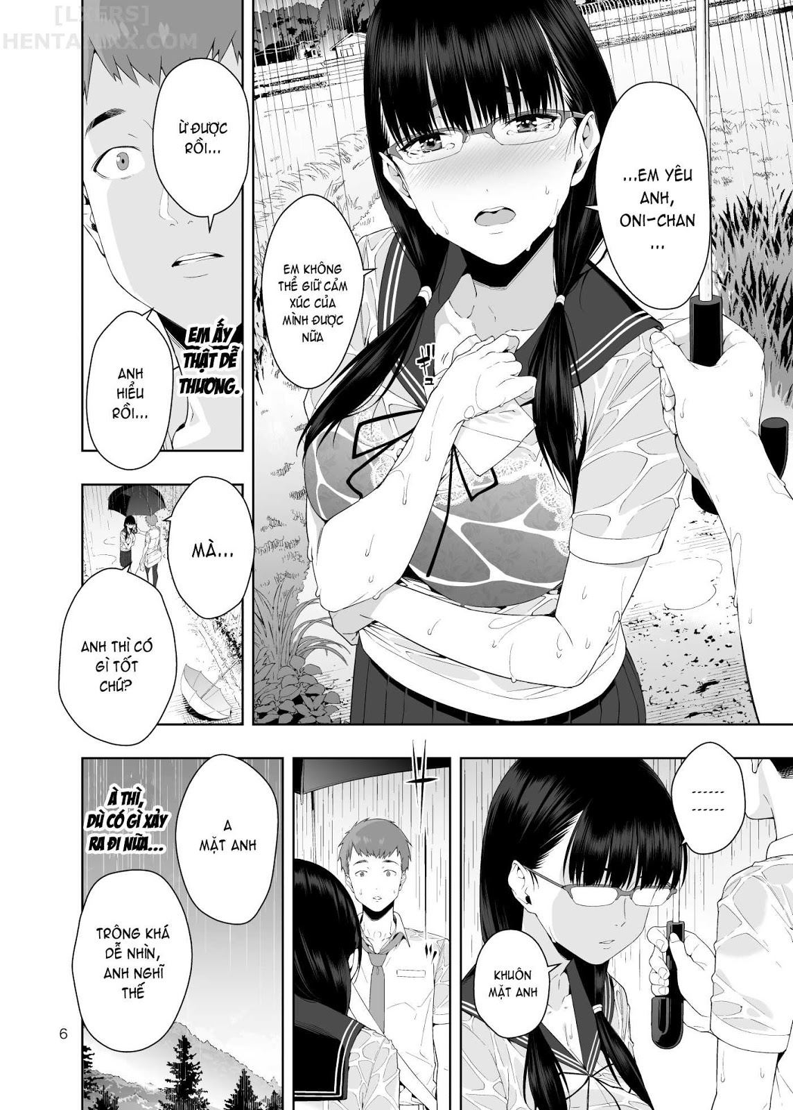 Đọc truyện hentai Rain -It Was My Sister Who Confessed To Me- - Oneshot