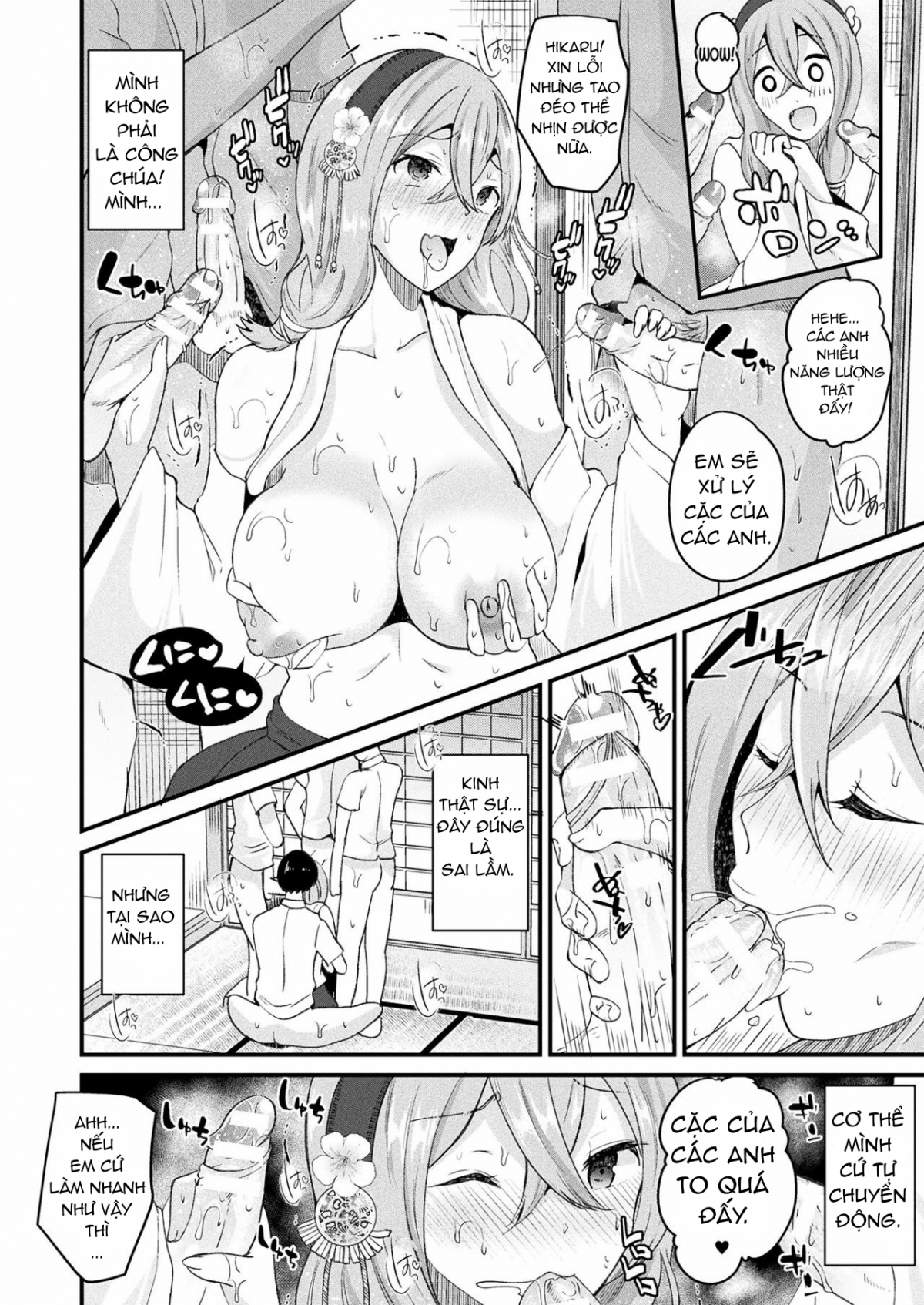 Đọc truyện hentai Biến thành một cô gái và trở thành một công chúa bị nguyền rủa - Oneshot