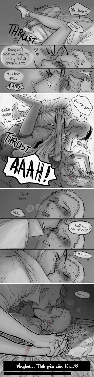 Đọc truyện hentai Cô dâu và chú rể - Chap 2