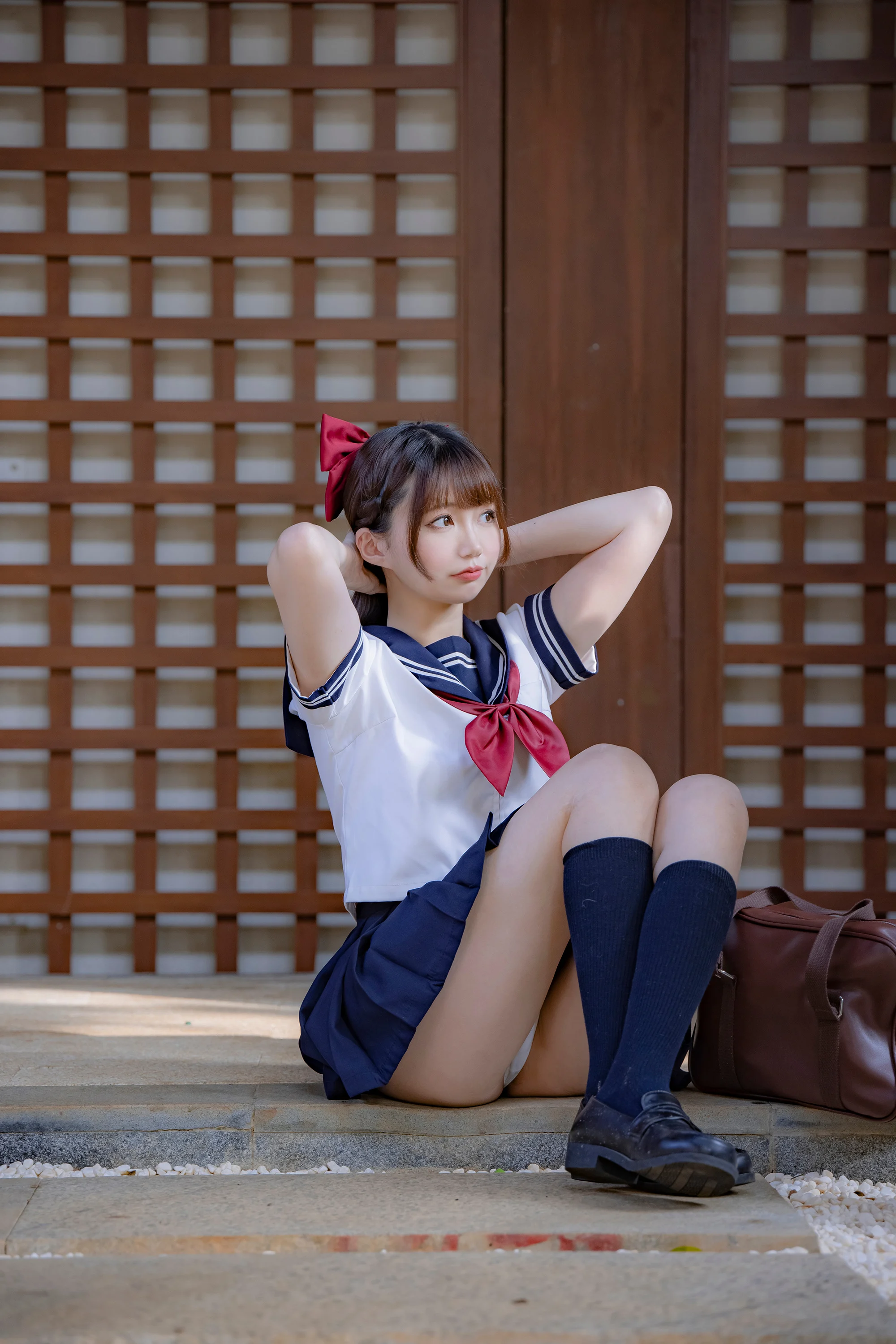 Đọc truyện hentai Tuyển tập Albums siêu phẩm Cosplay - Chap 608 - [Nagisa Mamono] High School Girl is Day and Night
