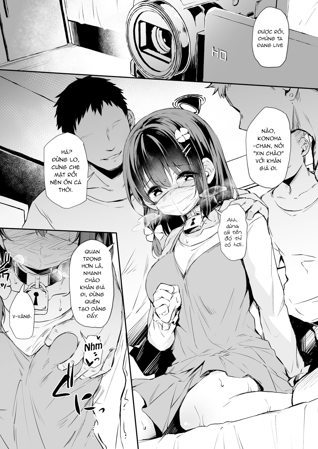 Đọc truyện hentai Giao mặt nạ Konoha-chan - Oneshot