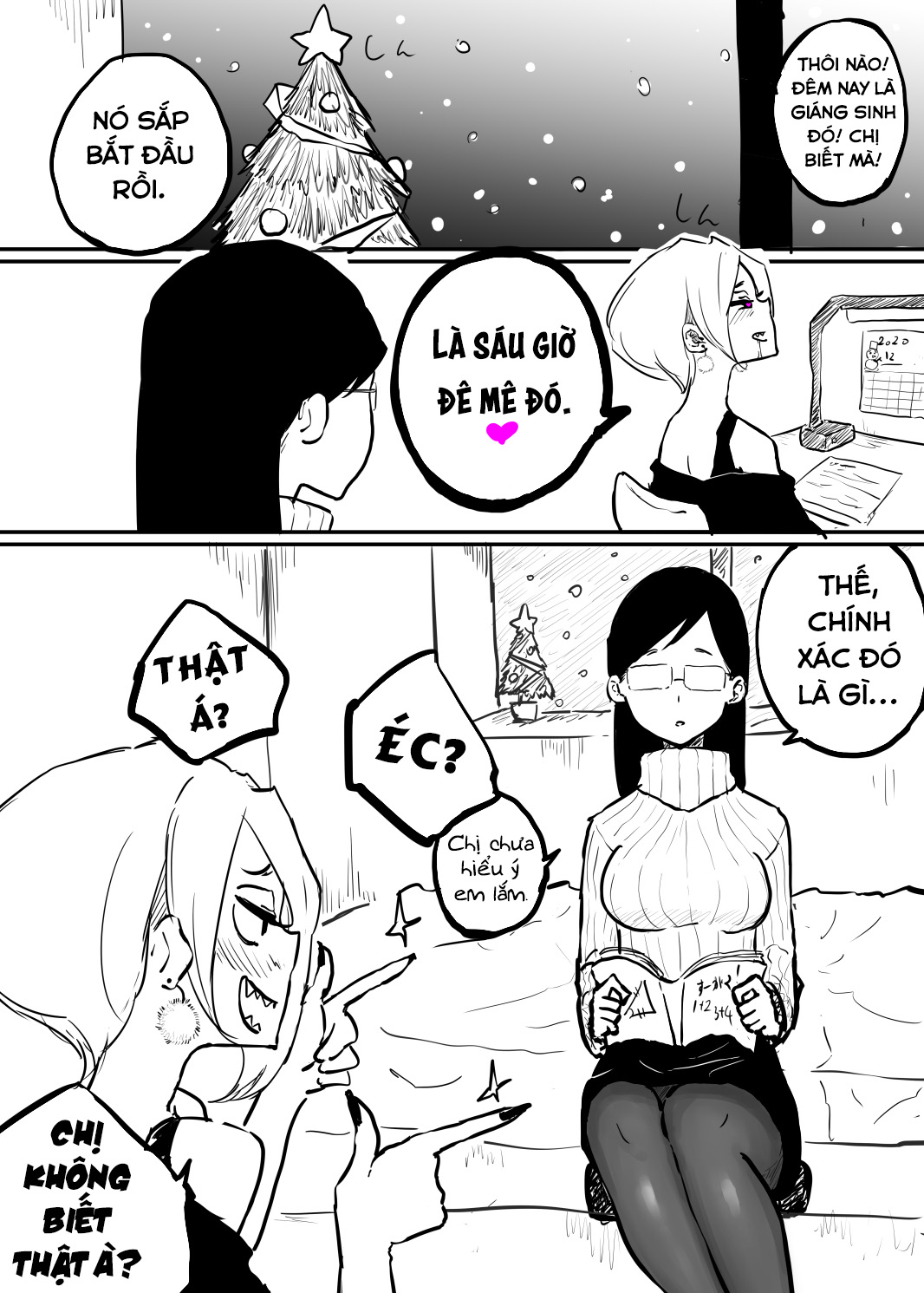 Đọc truyện hentai Đóa ly nở đêm giáng sinh cùng chị gia sư trầm tính. - Oneshot