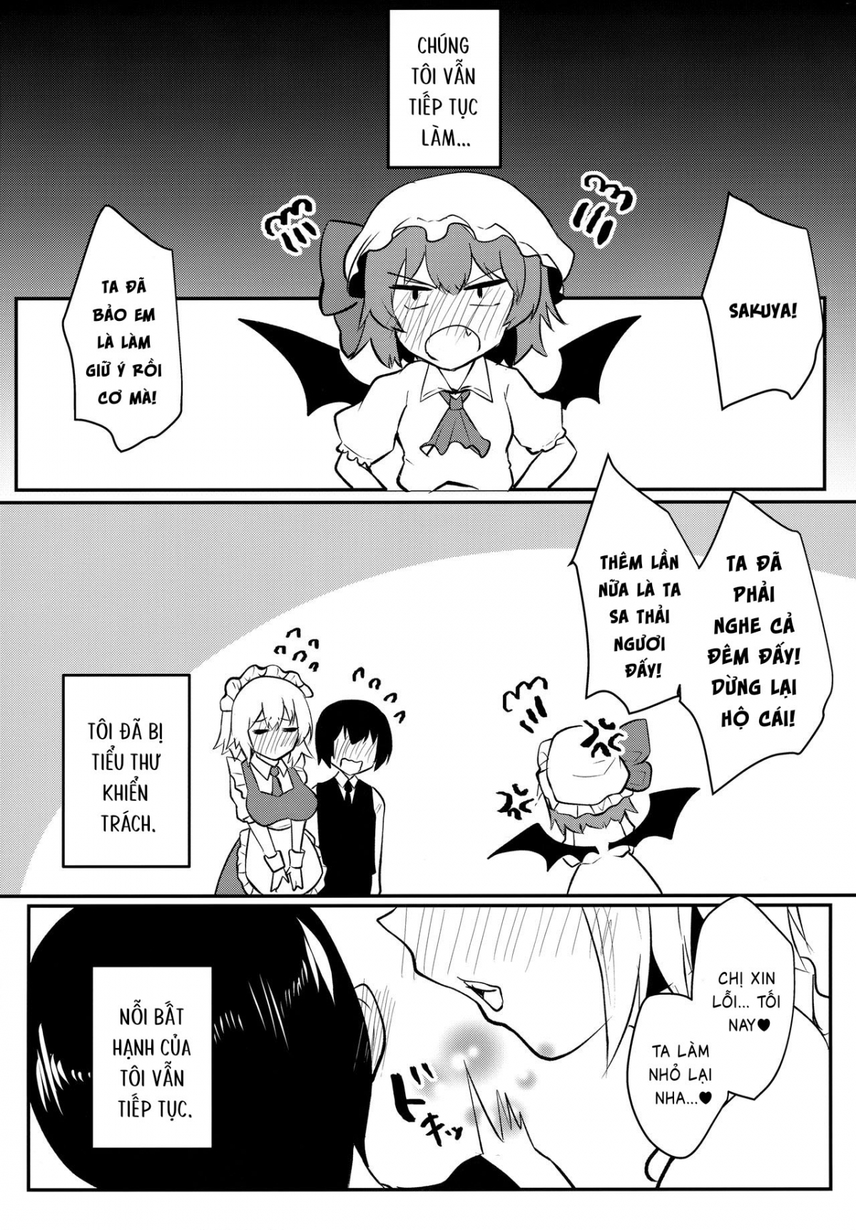 Đọc truyện hentai Hầu gái thèm muốn chủ nhân - Oneshot