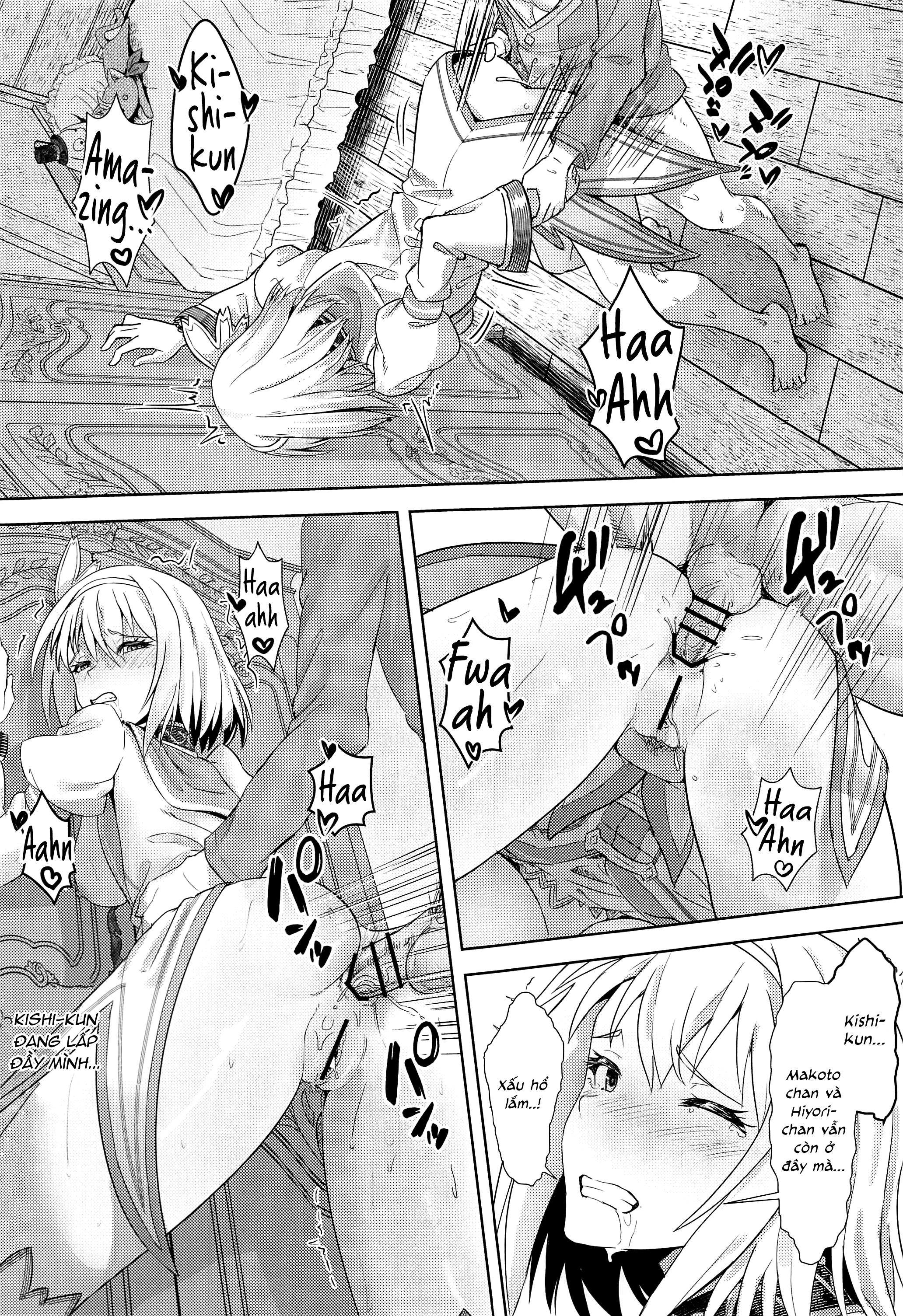 Đọc truyện hentai Yui-chan to Kishi-kun Futarikiri no Hitotoki - Oneshot