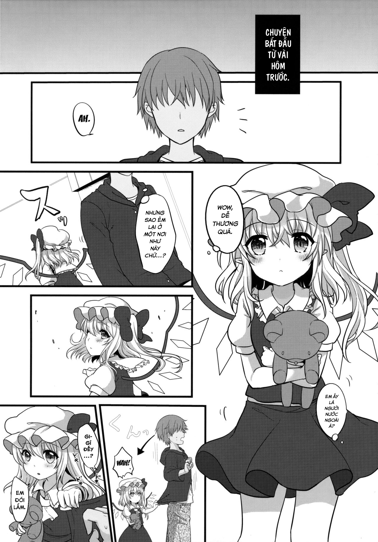 Đọc truyện hentai Aru Hi Flan-chan o Hirottekita. (Touhou Project) - Oneshot