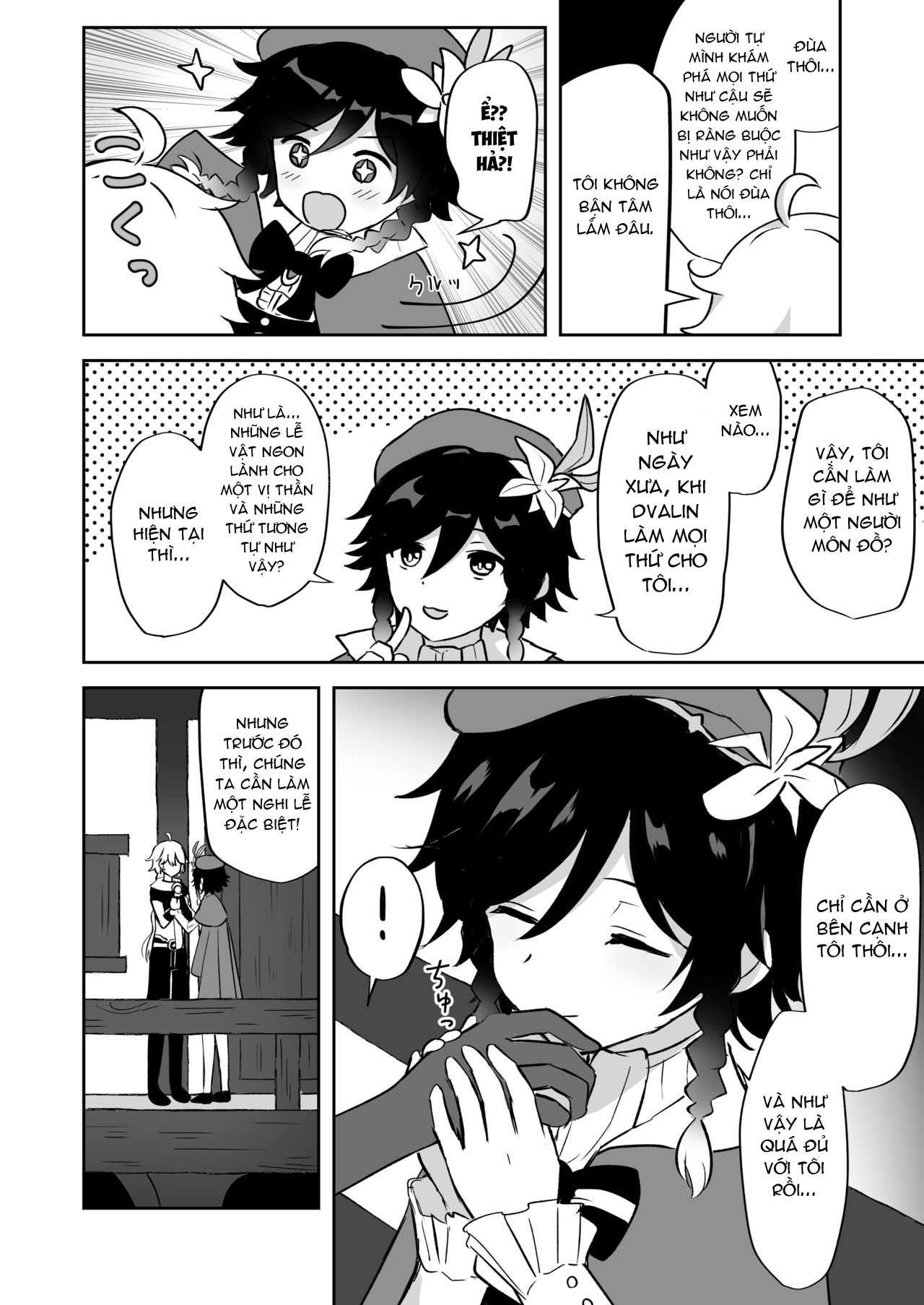 Đọc truyện hentai Tôi sẽ trở thành Sứ Đồ của ngài Barbatos! - Oneshot