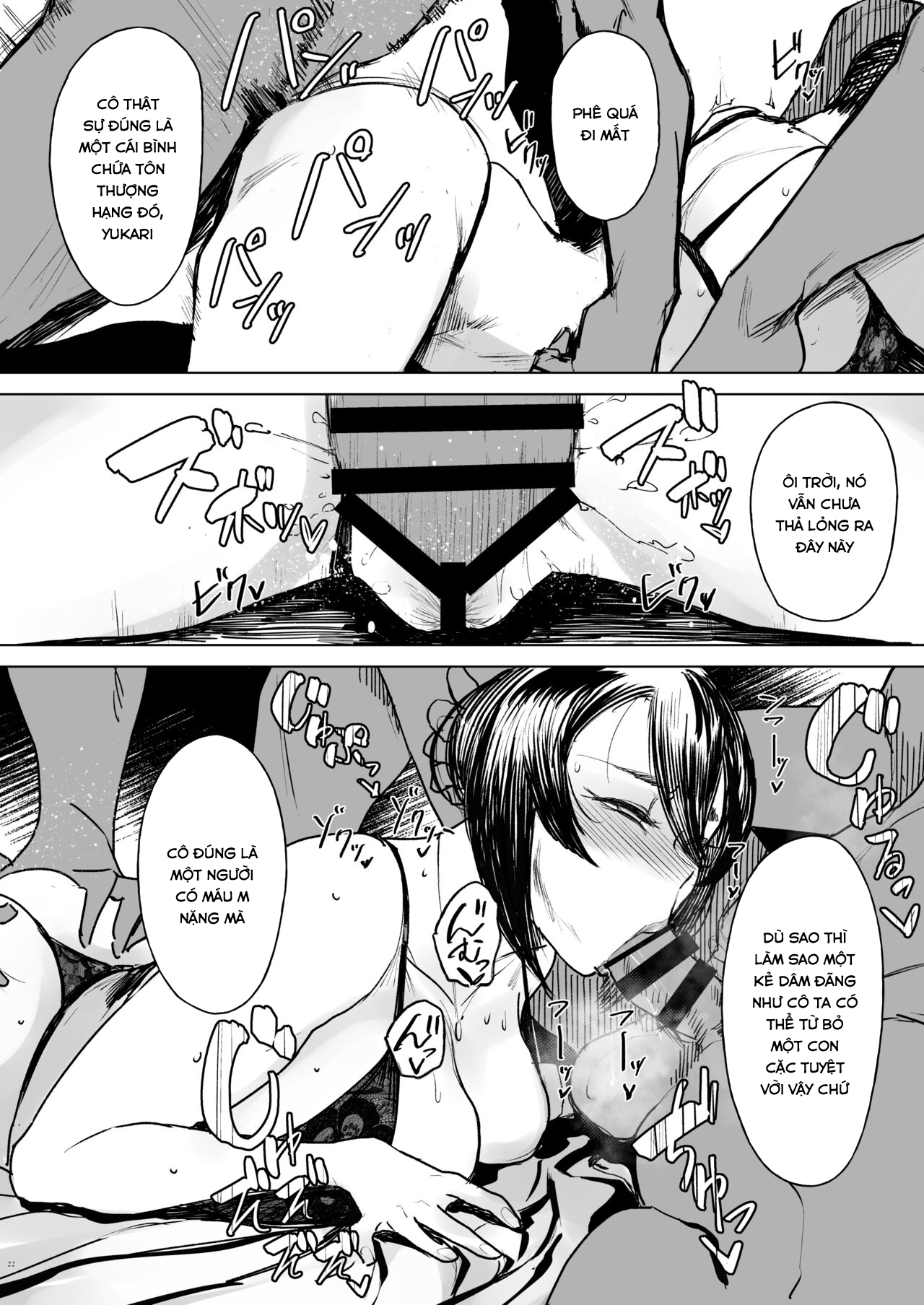 Đọc truyện hentai Hoa hồng rực rỡ cùng em gái - Chap 2