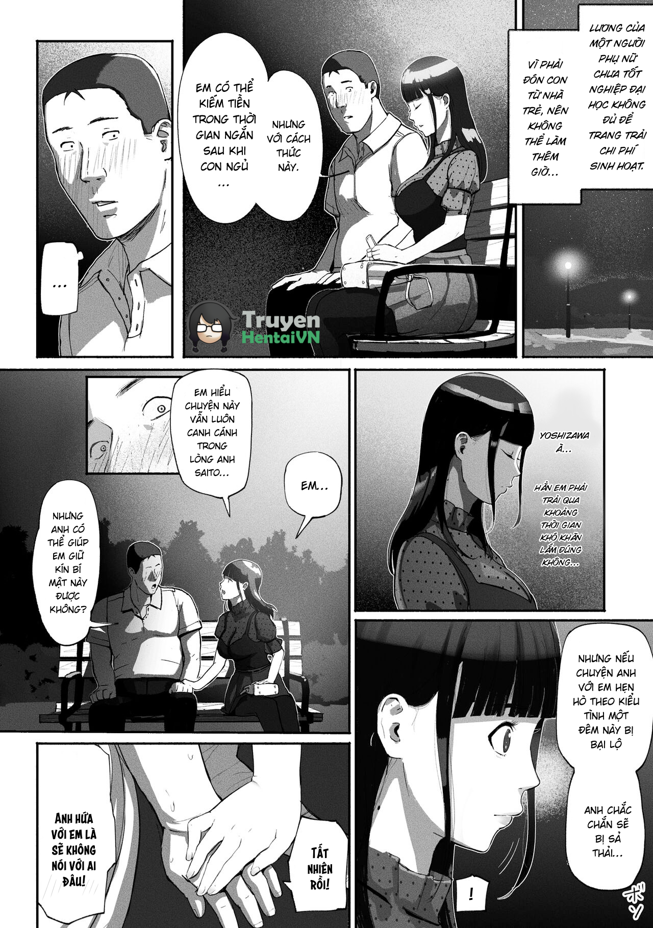 Đọc truyện hentai SinMama Papakatsu ~Shokuba no Joshi to Appli de Deattara~ - Oneshot