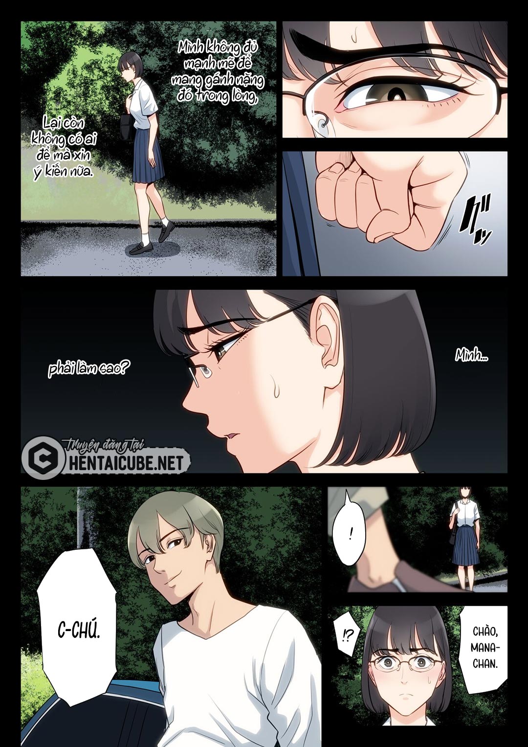 Đọc truyện hentai Tôi, mẹ và chú - Chap 1