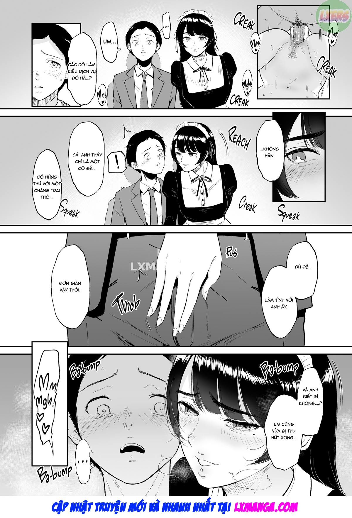 Đọc truyện hentai Bí mật kinh doanh dâm đãng của cô hầu gái tại quán cà phê - Oneshot