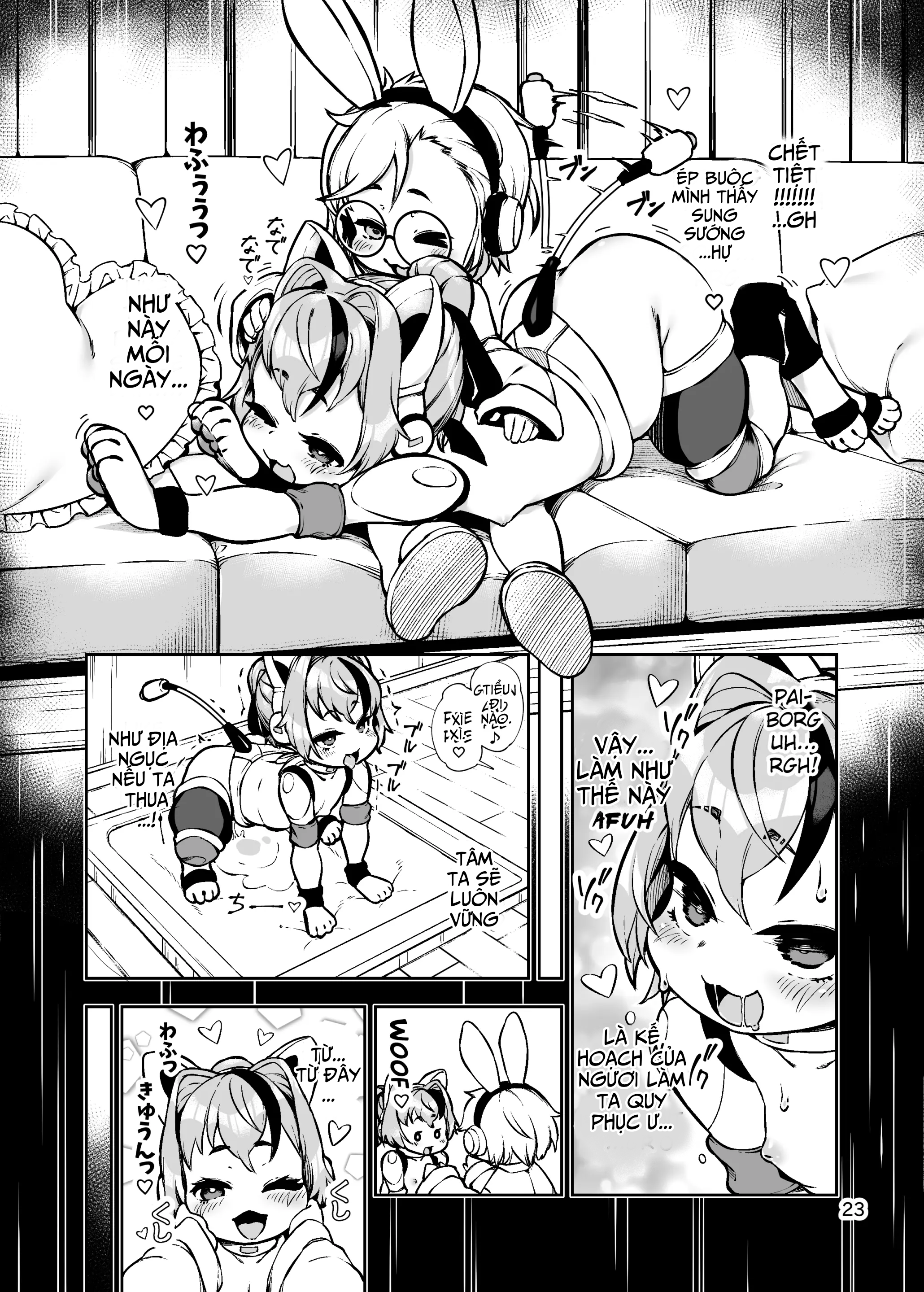 Đọc truyện hentai Kế hoạch biến Valerie-chan thành chó cưng - Oneshot