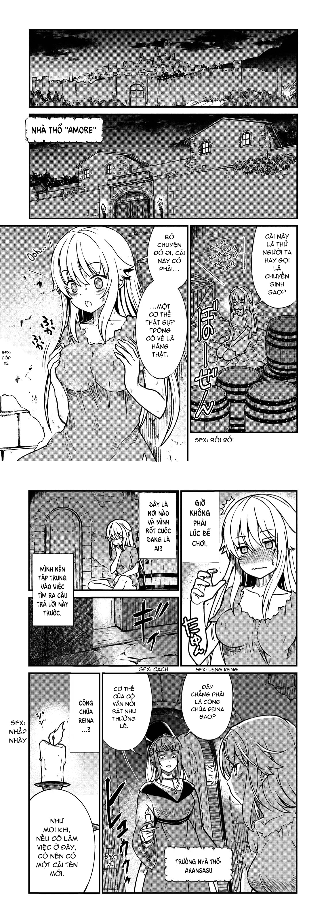 Đọc truyện hentai Trở thành hiệp sĩ công chúa và làm việc tại nhà thổ Yuri - Chap 1