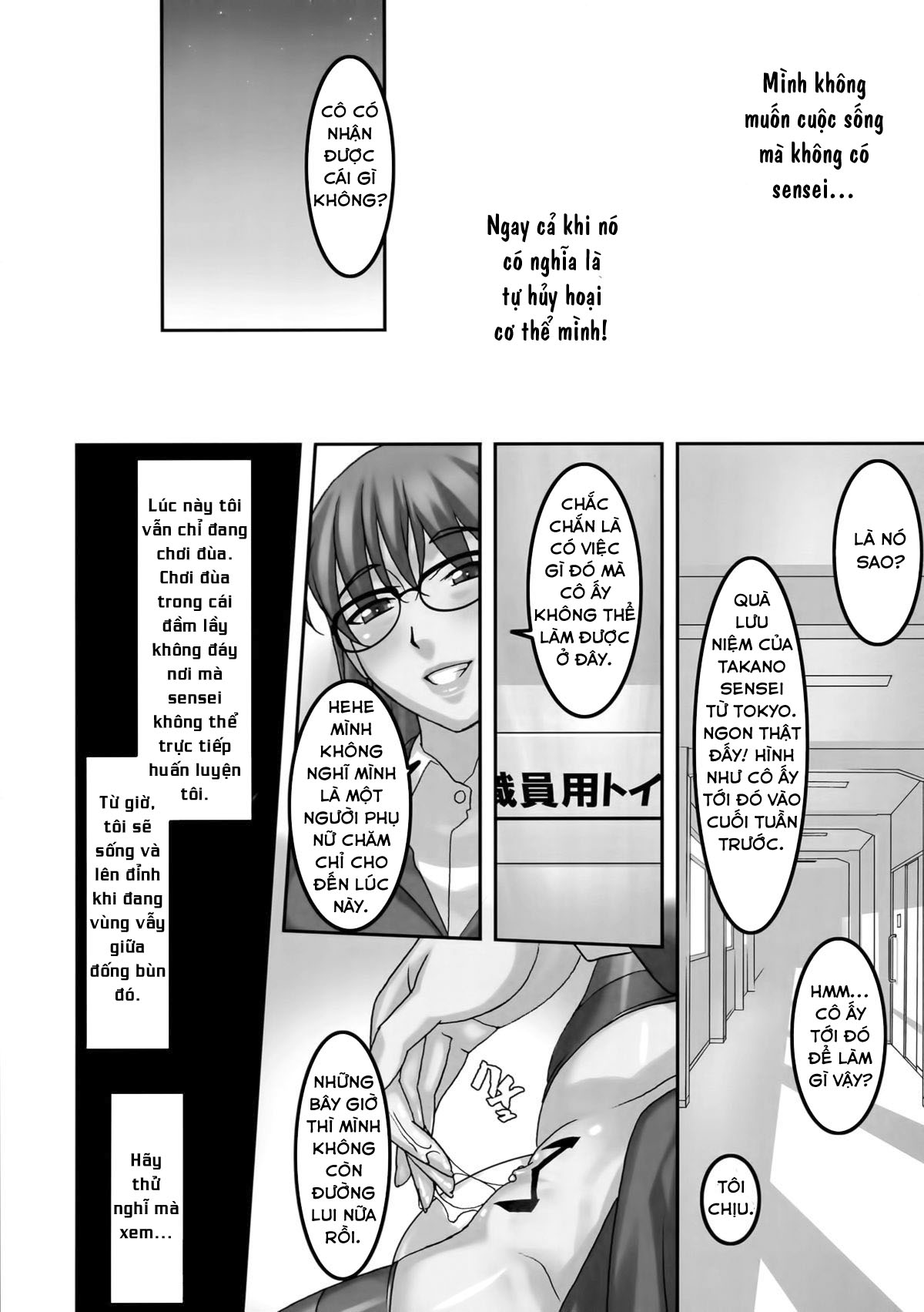 Đọc truyện hentai Sensei là khổ dâm nhưng không ai biết điều đó - Oneshot