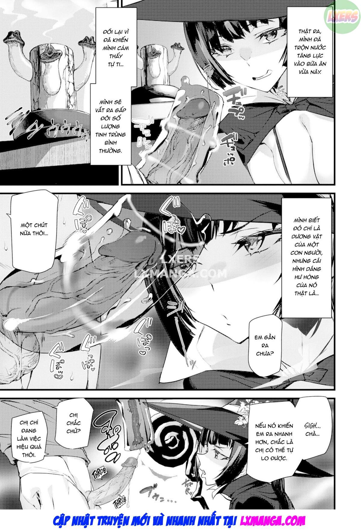 Đọc truyện hentai Phù thủy boobie - Oneshot