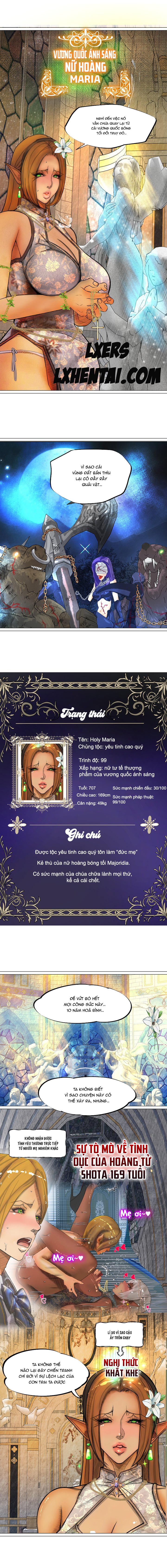 Đọc truyện hentai Nữ Hoàng Dark Elf Và Nô Lệ Orc - Chap 9