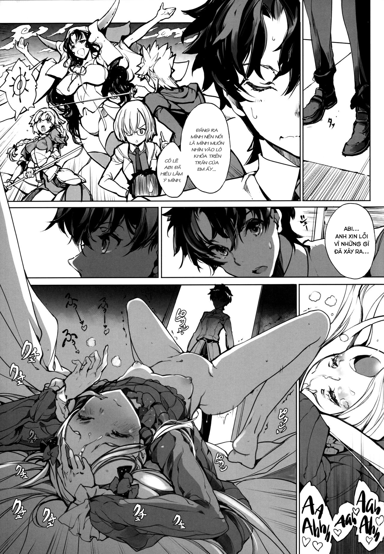 Đọc truyện hentai Sen no Ko o Haramu Mori no Shoujo (Fate Grand Order) - Oneshot
