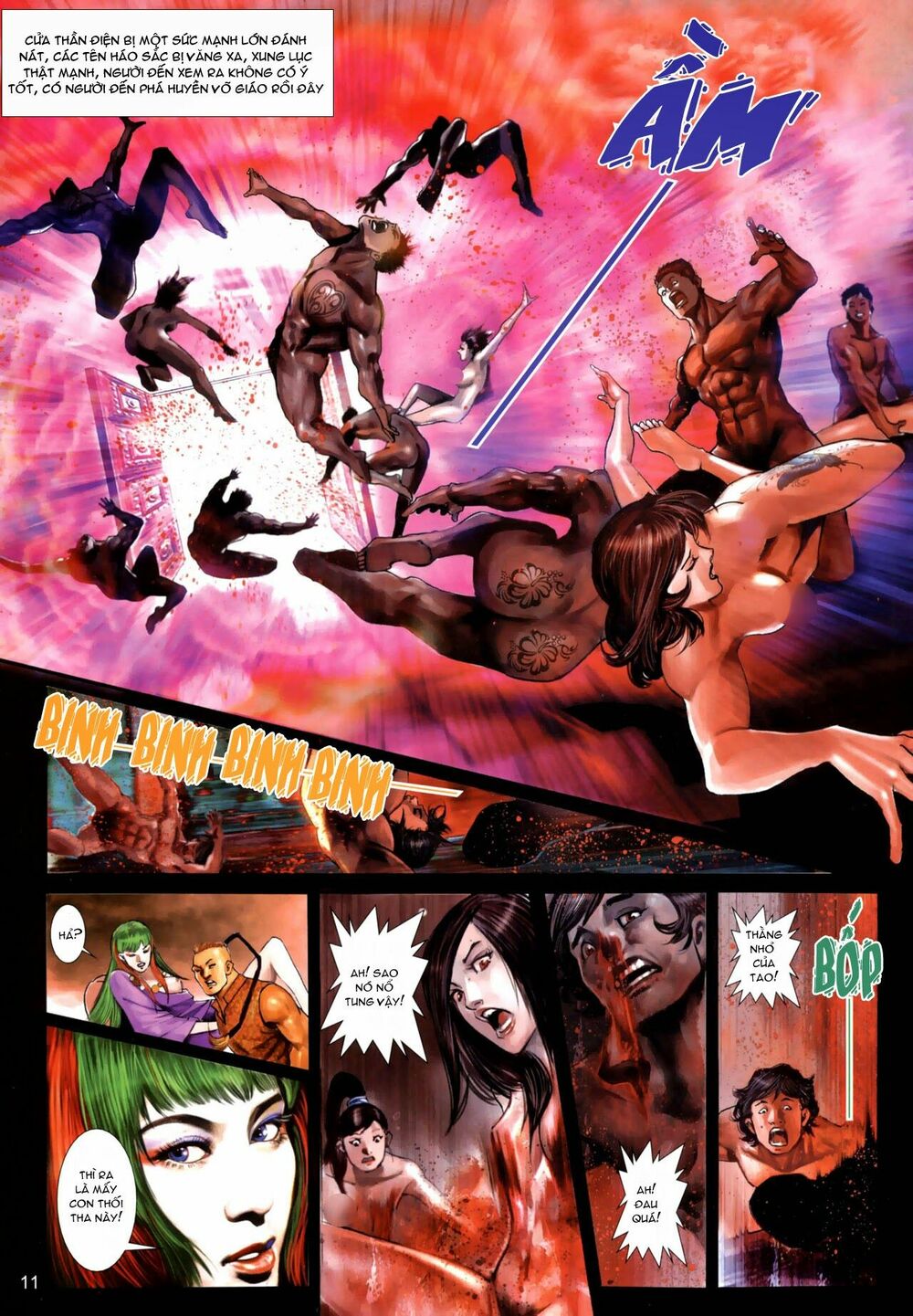 Đọc truyện hentai Nữ Hồng Côn - Chap 1