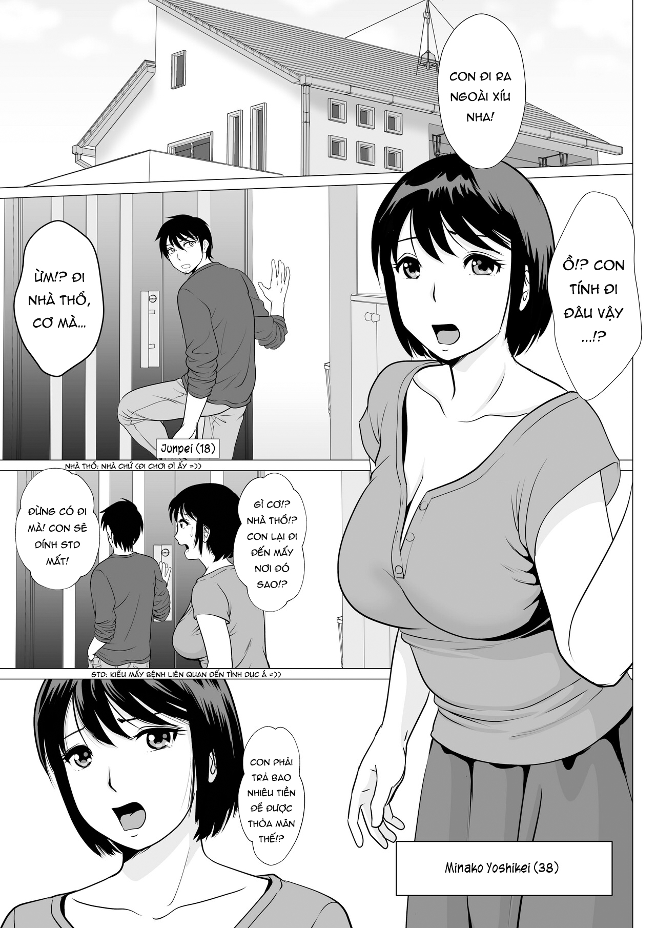 Đọc truyện hentai Cospa Saikyou!? Okaa-san Fuuzoku - Oneshot 1.1