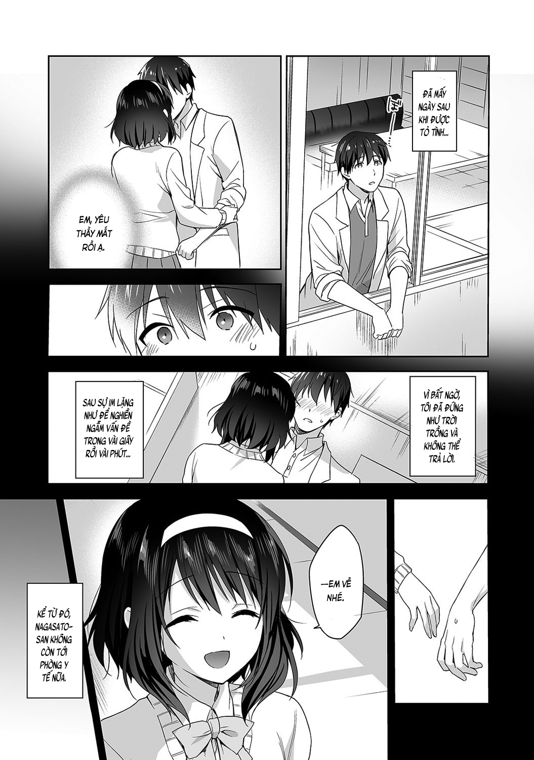 Đọc truyện hentai Nagasato-san khéo léo và ngọt ngào ~ Vỗ về trong phòng y tế!~ - Ch. 4