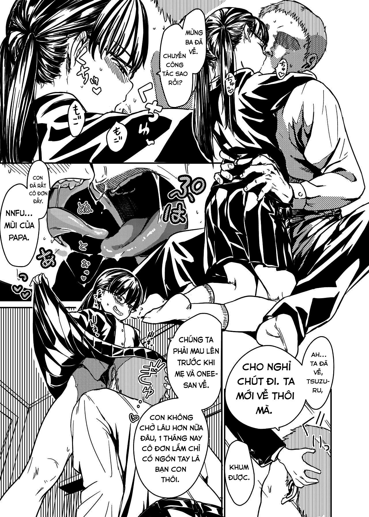 Đọc truyện hentai Tình yêu ba và con - Oneshot