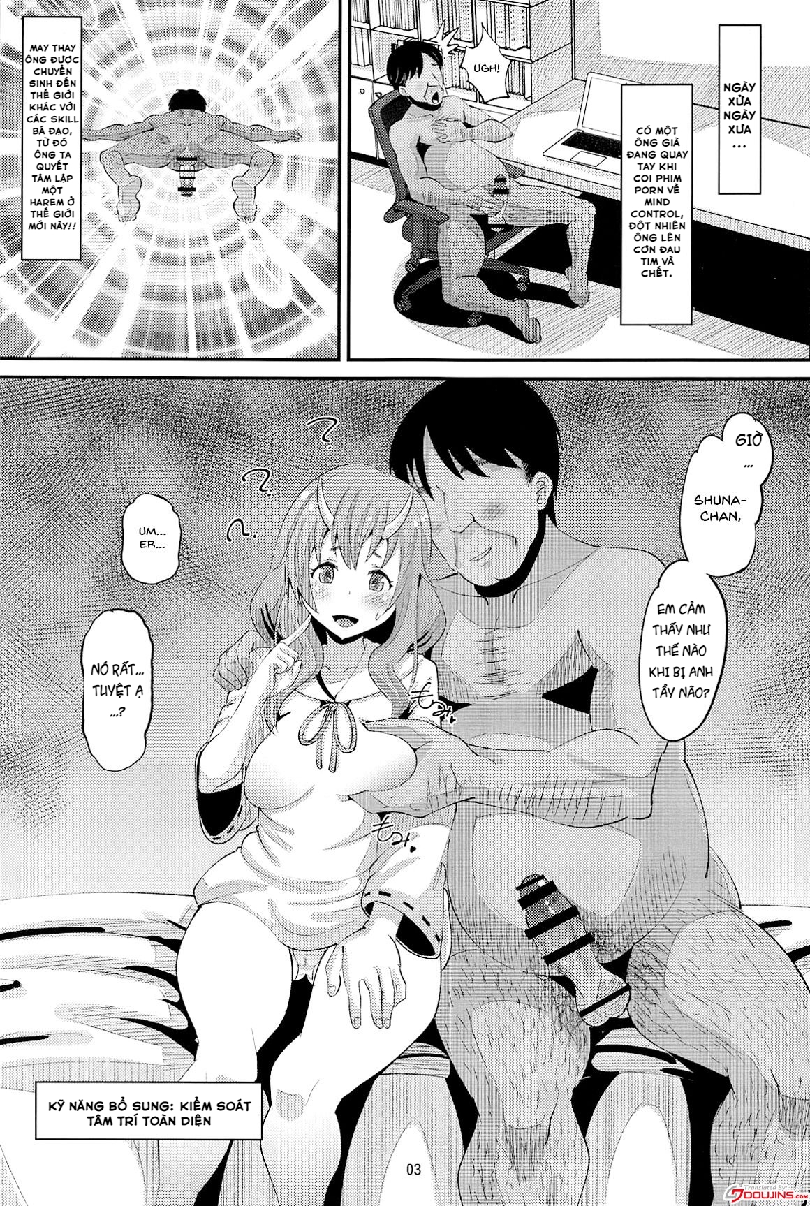 Đọc truyện hentai Oni Musume ni Inmon Tsukete Mita Ken - Oneshot