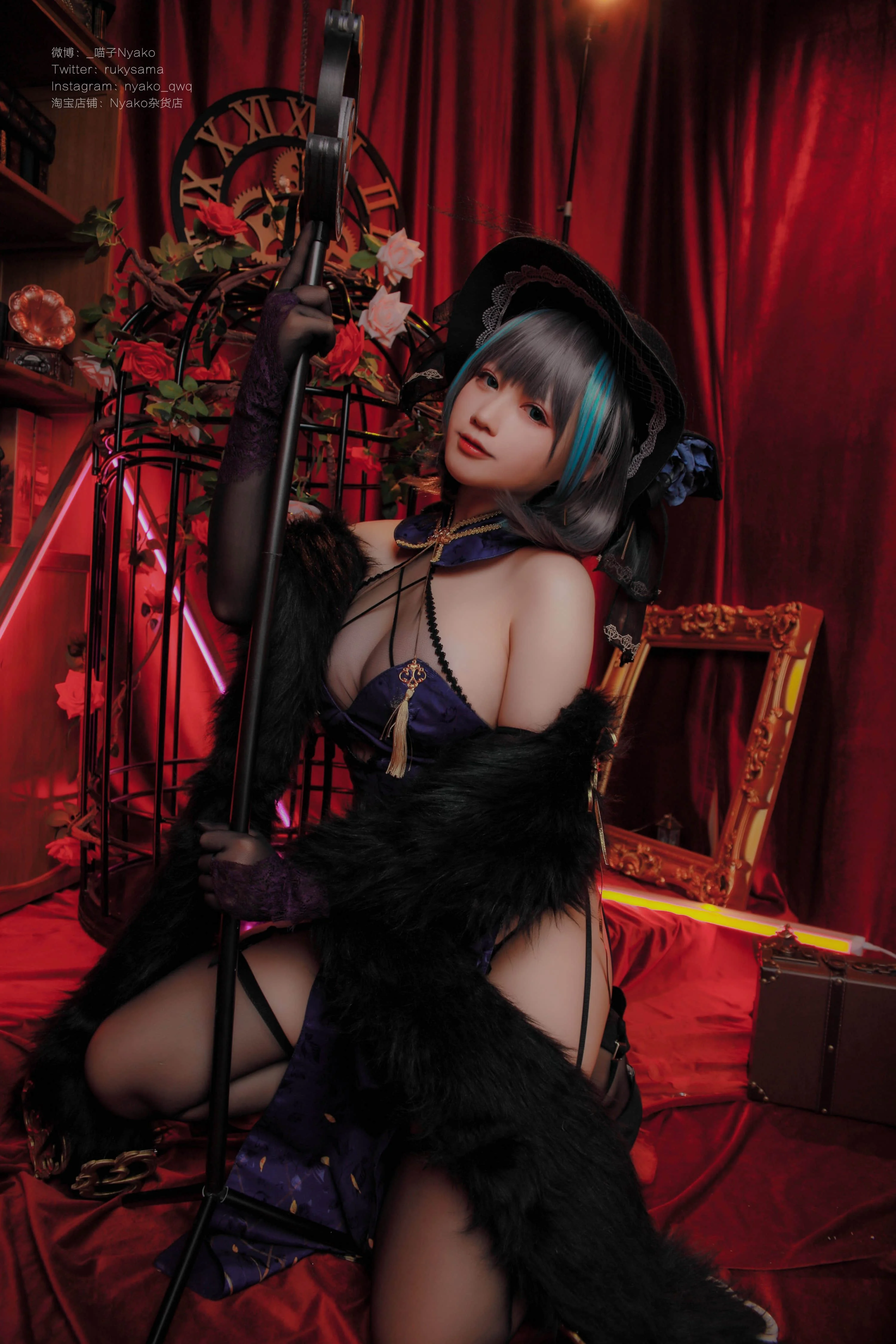 Đọc truyện hentai Tuyển tập Albums siêu phẩm Cosplay - Chap 808 - Nyako - Cheshire Cheongsam