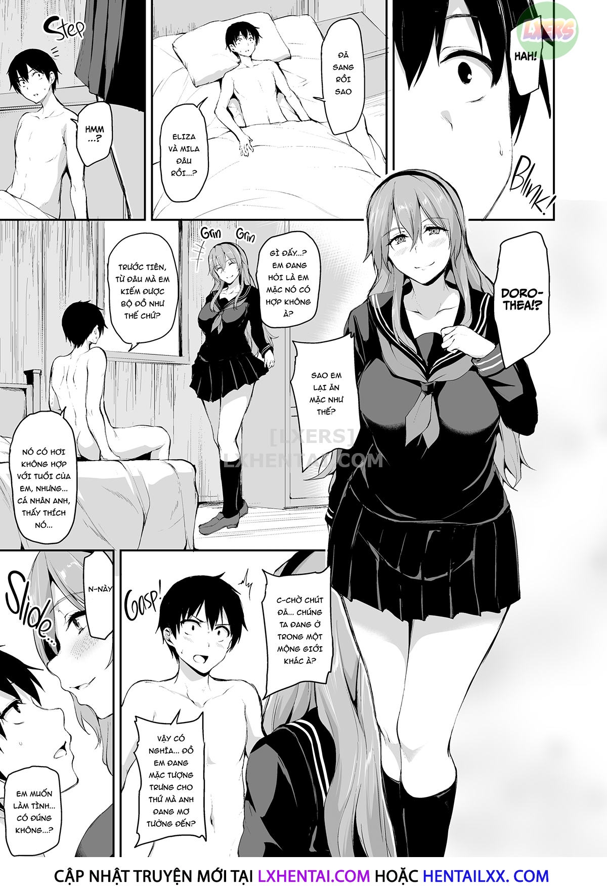 Đọc truyện hentai Tales of a Harem in Another World - Chap 6.5