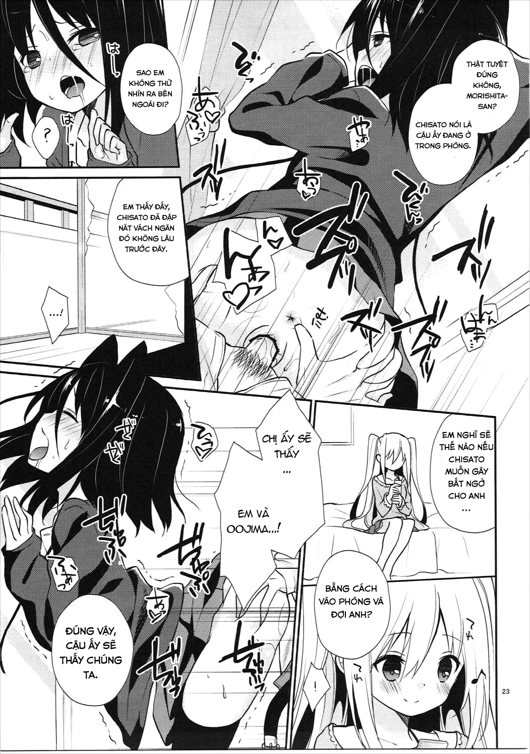 Đọc truyện hentai Tràn ngập tình yêu và sự lựa chọn, tràn ngập sô cô la - Oneshot