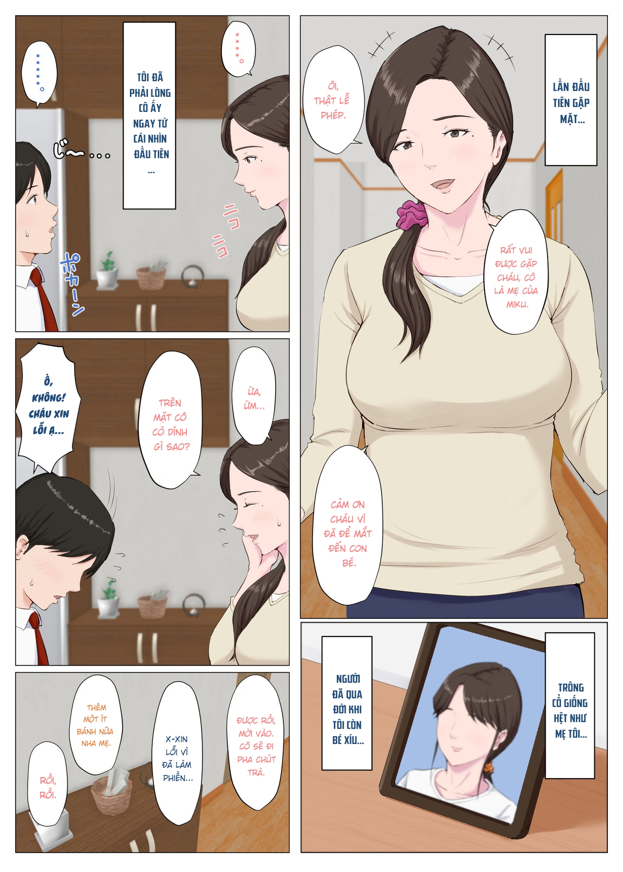 Đọc truyện hentai Người phụ nữ giống mẹ tôi - Chap 1.1