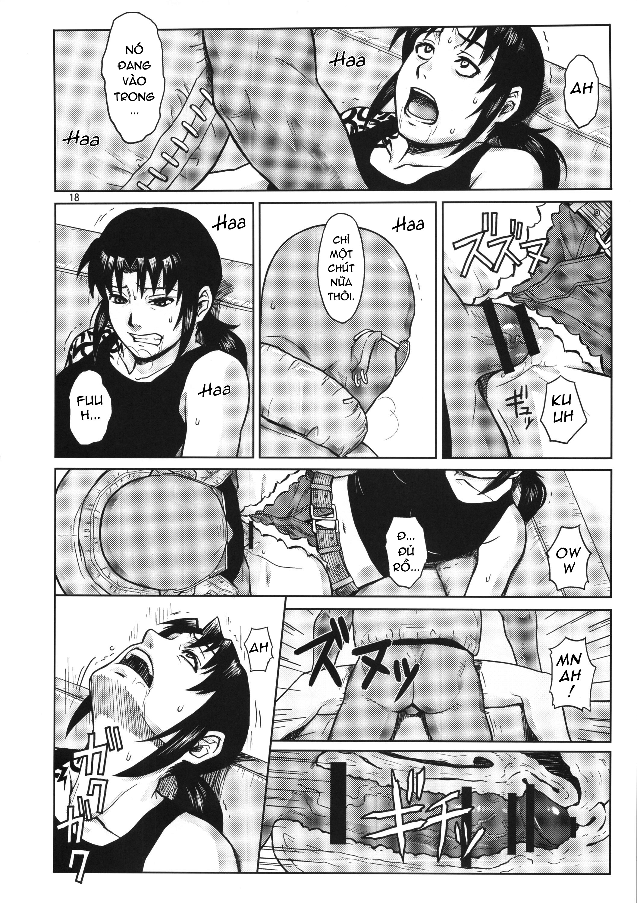 Đọc truyện hentai SUPER BIG SIZE! (BLACK LAGOON) - Oneshot