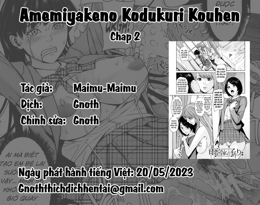 Đọc truyện hentai Quá trình sinh con của gia đình Amemiyakeno - Chap 2