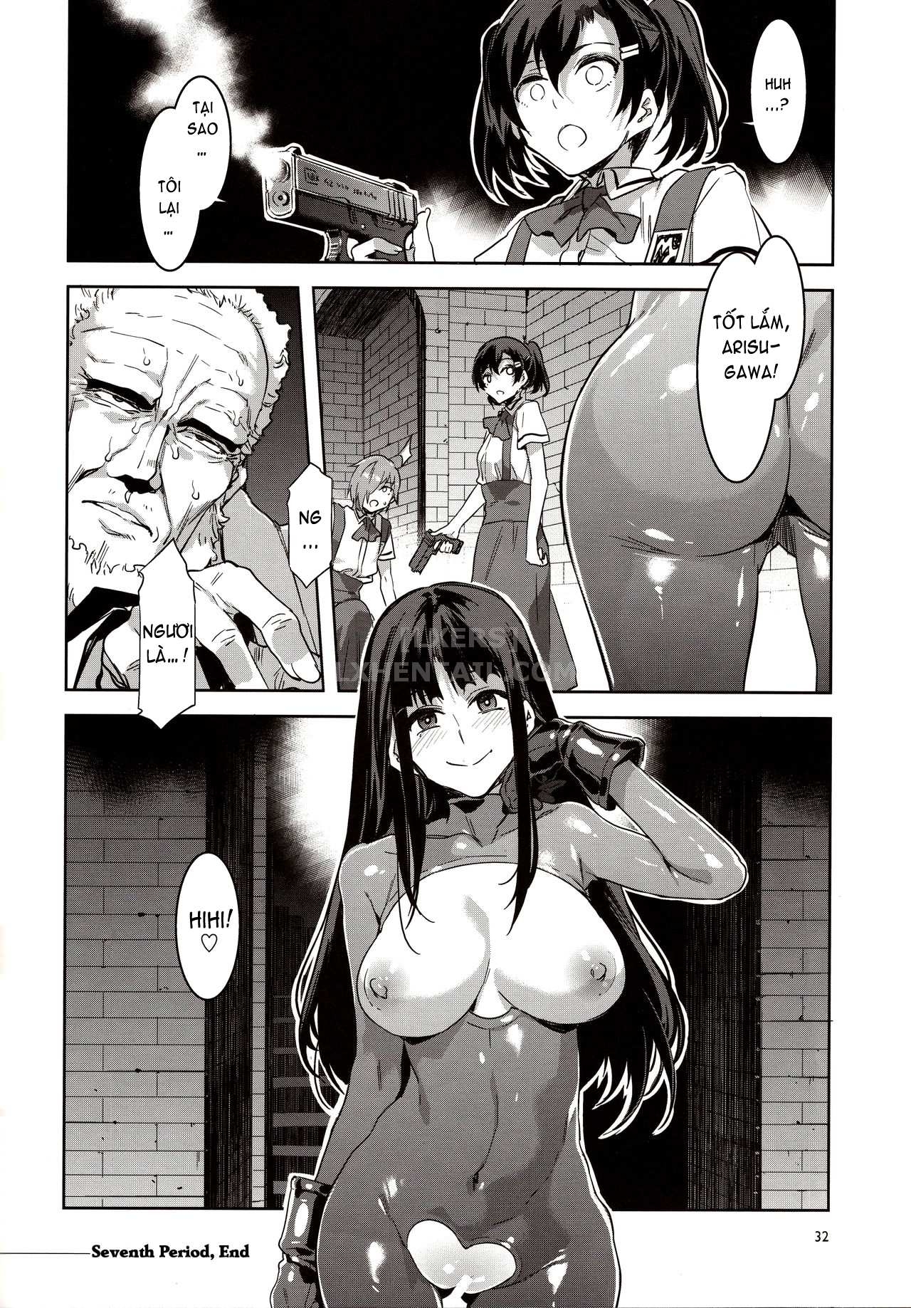 Đọc truyện hentai MC Gakuen Nana Jigenme - Oneshot