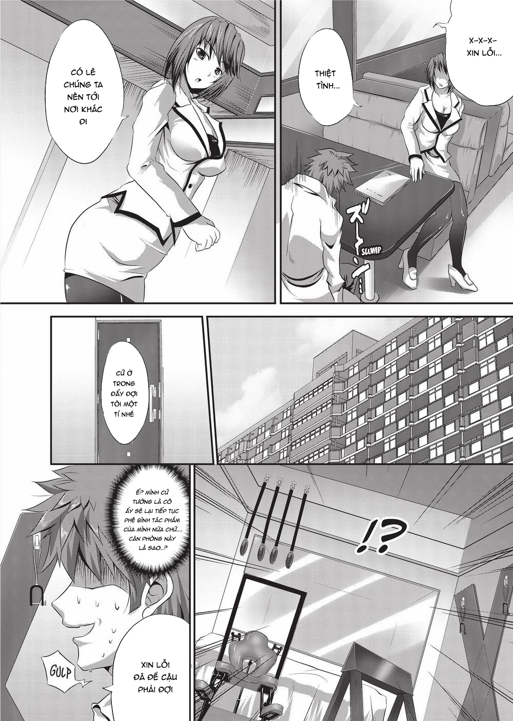 Đọc truyện hentai Trải nghiệm làm họa sĩ cùng các em họa sĩ xinh đẹp - Chap 5: Học thêm cùng em biên tập viên