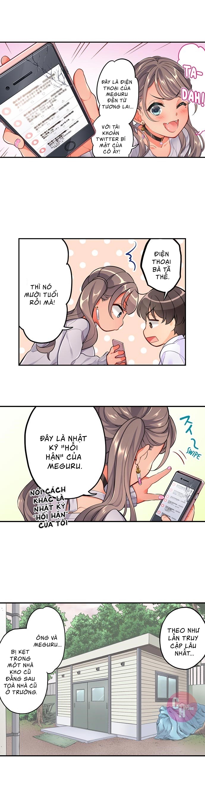 Đọc truyện hentai Bạn tôi trở về từ tương lai và mần tôi! - Chap 3