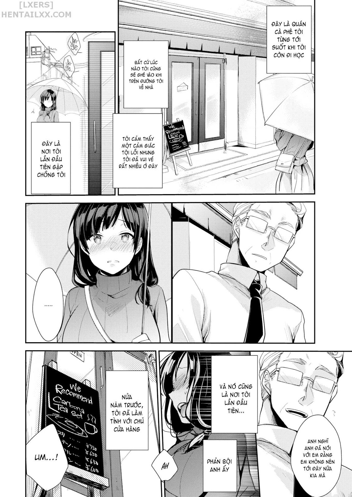 Đọc truyện hentai Housewife’s Afternoon - Oneshot