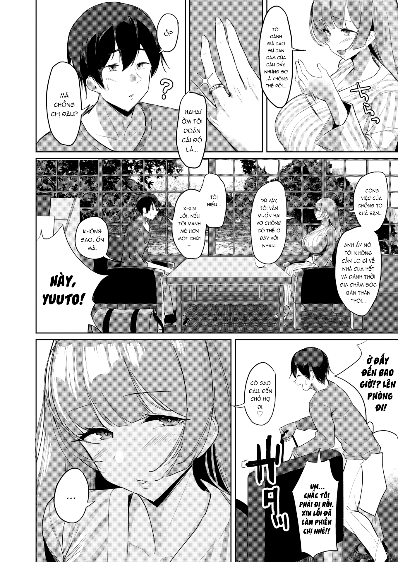 Đọc truyện hentai Suối nước nóng nứng tình - Chap 1