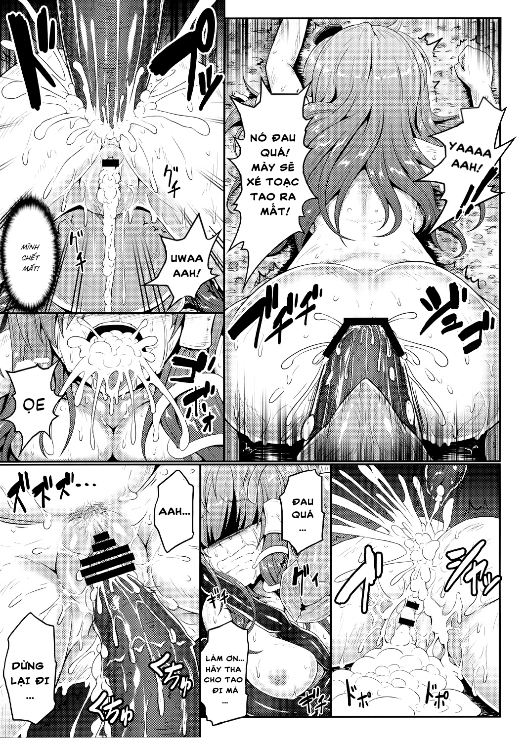 Đọc truyện hentai Sanae và cuộc phiêu lưu vào hang tò vò(Touhou Project) - Oneshot