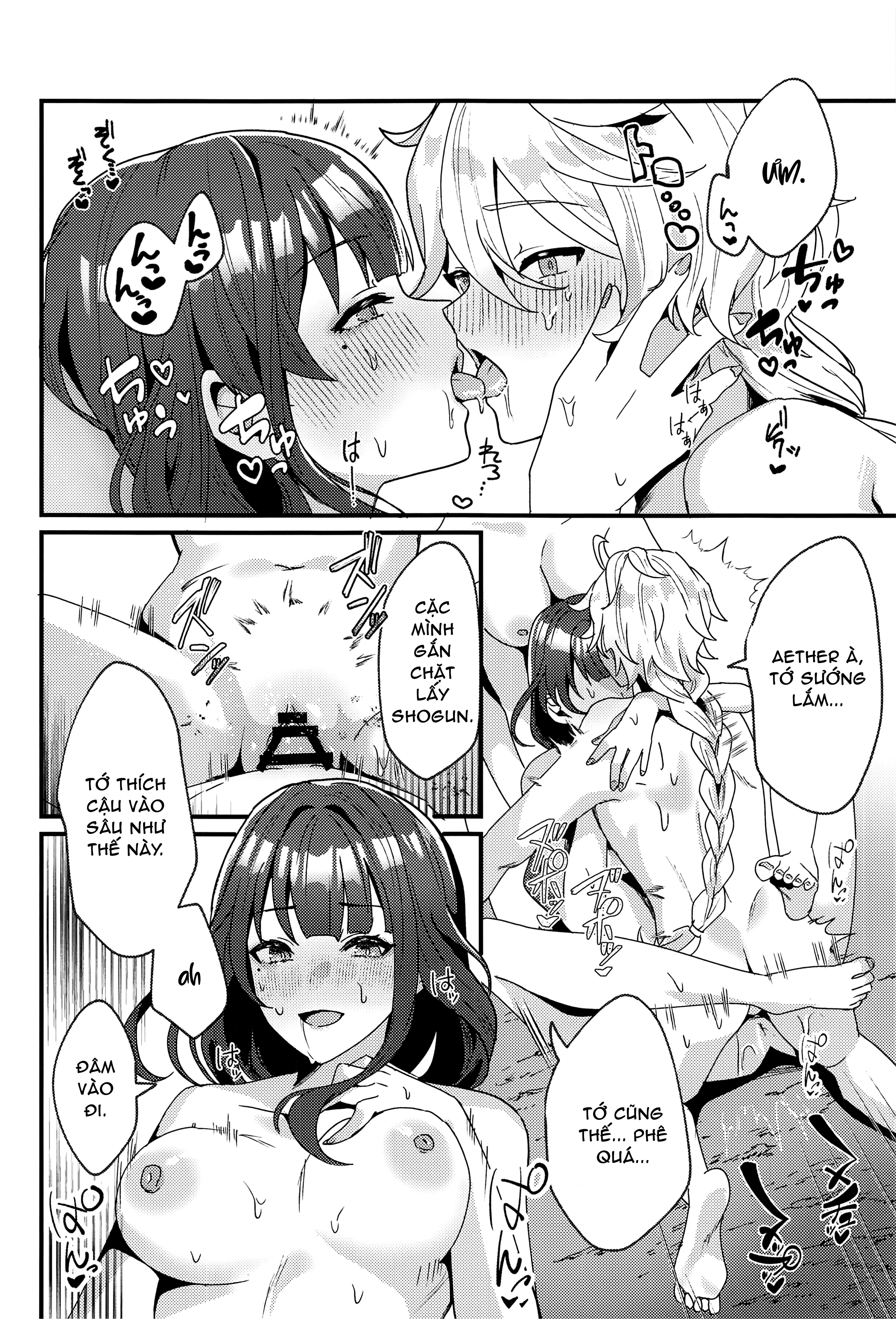 Đọc truyện hentai Kì nghỉ tại suối nước nóng Inazuma - Khổ thân ông cháu:))))