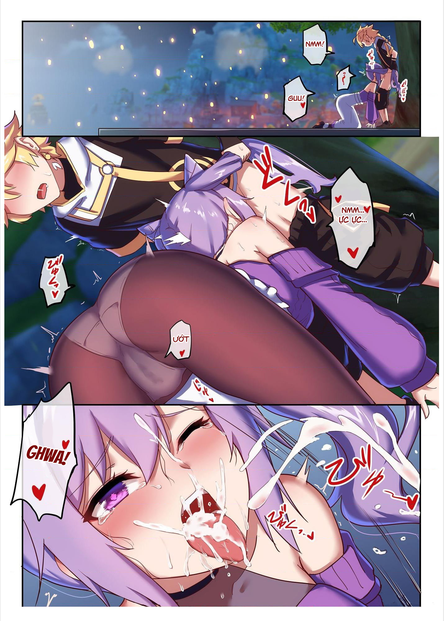 Đọc truyện hentai Keqing hẹn hò với Nhà Lữ Hành - Oneshot