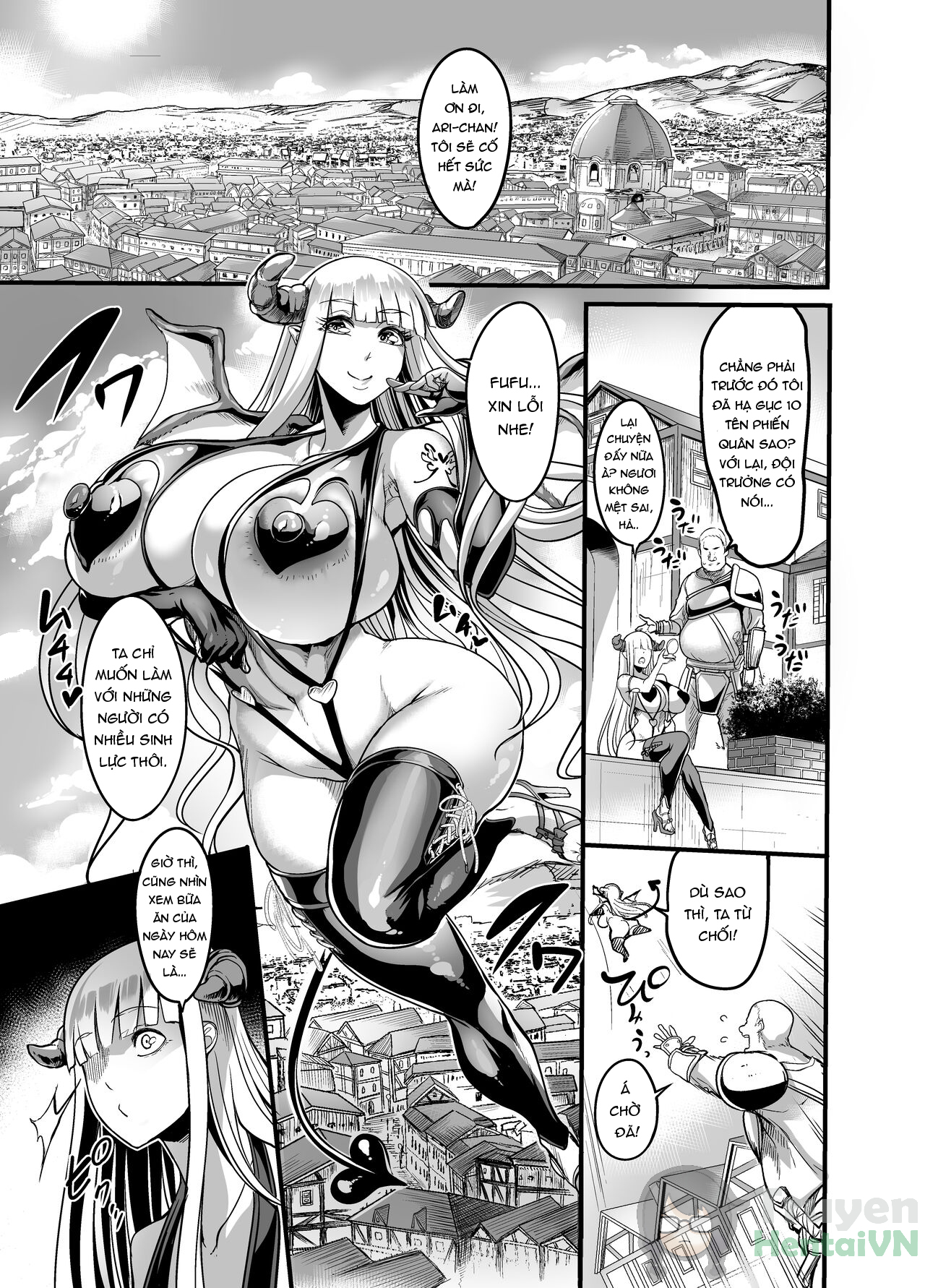 Đọc truyện hentai Chào mừng ngôi làng Succubus! - part 1