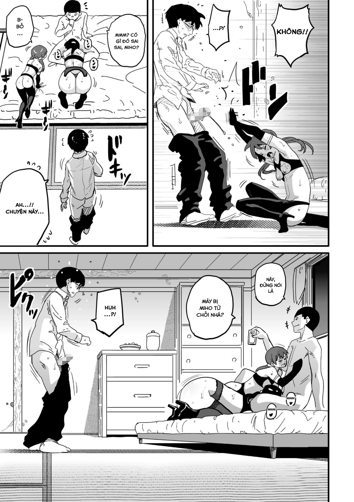 Đọc truyện hentai Hahaoya Shikkaku - Elite Oyako no M Buta Netorare Tenraku Jinsei & Epilogue Oyako-hen - Chap 2