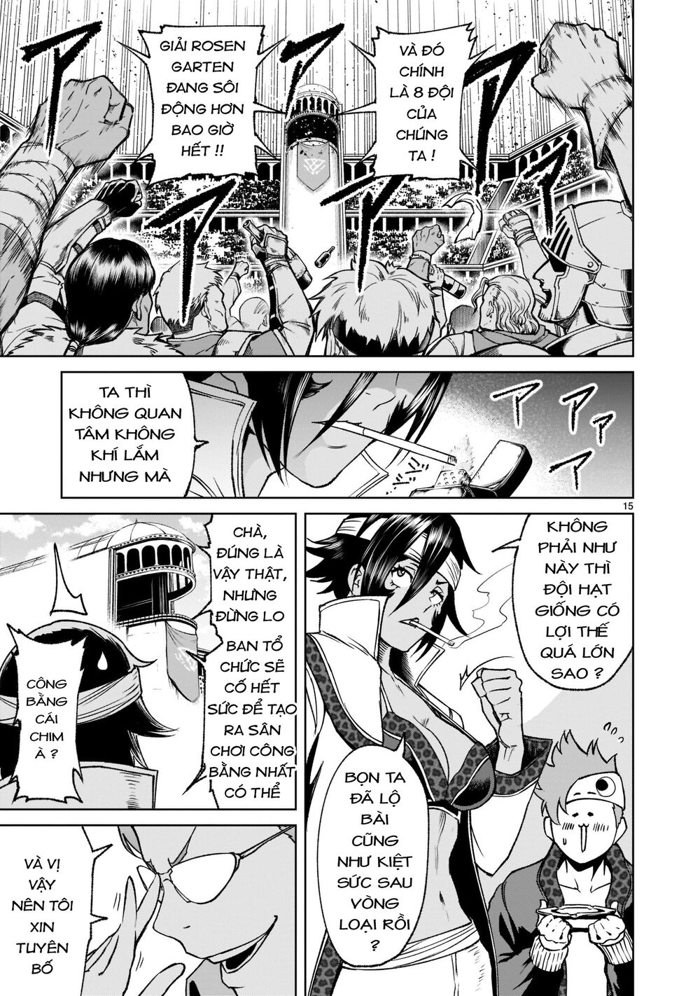 Đọc truyện hentai Vườn hoa hồng Saga - Chap 22: Hỗn loạn ～Weirdo-Fest～