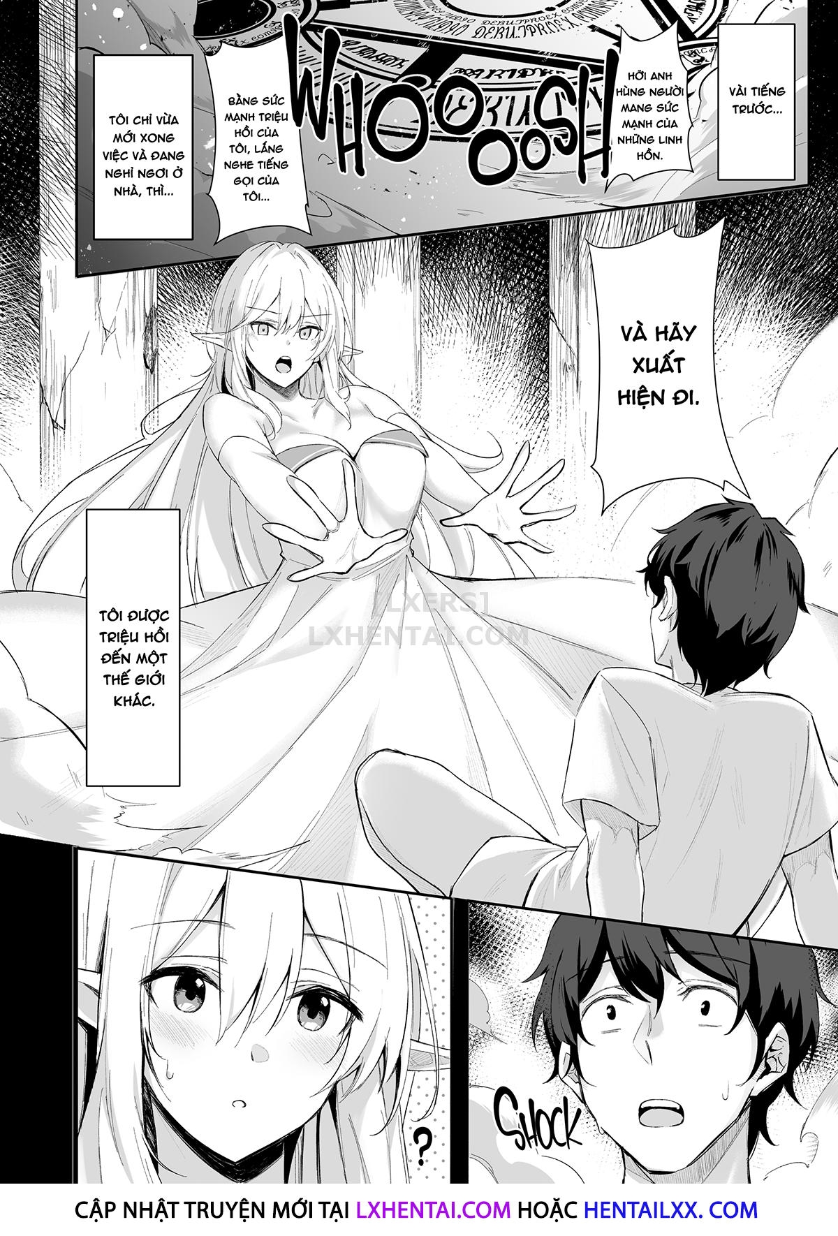 Đọc truyện hentai Chuyển sinh - Thích chị Elf phải không? - Chap 1 - Are You Into An Older Elf Lady?