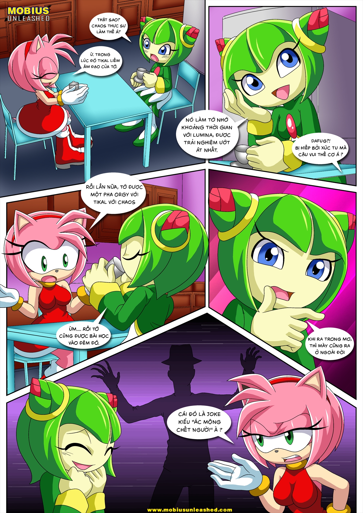 Đọc truyện hentai Team GF's Tentacled Tale - Oneshot